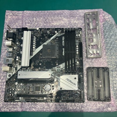 【鹿児島店】中古  ASRock A520M Pro4 (A520 AM4 mATX DDR4) 143666 