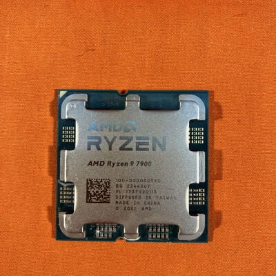 【なんば店】中古  AMD Ryzen 9 7900 (AM5/3.7GHz/76M/C12/T24/65W) 154482 