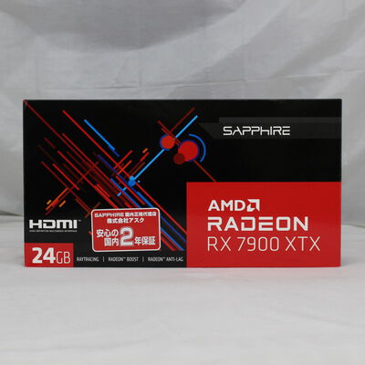 【通販センター】中古  SAPPHIRE AMD RADEON RX 7900 XTX 24GB GDDR6（RX7900XTX 24GB） 3480034458 