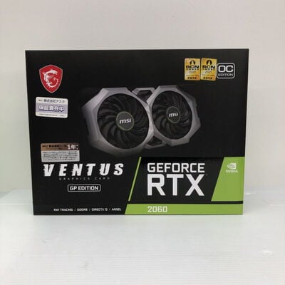 【徳島住吉店】中古  MSI GeForce RTX 2060 VENTUS GP OC（RTX2060 6GB） 3480039257 