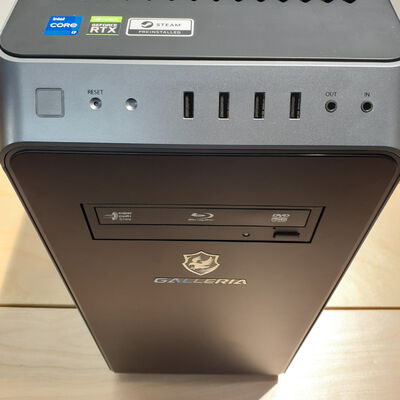 【鹿児島店】中古  GALLERIA XA7C-R38(i7 12700/32GB/SSD2TB/BD/RTX3080/W11H) 4700000683 