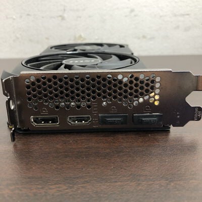 【福山ココローズ店】中古  MSI GeForce RTX 4060 VENTUS 2X BLACK 8G OC (RTX4060 8GB) 158792 