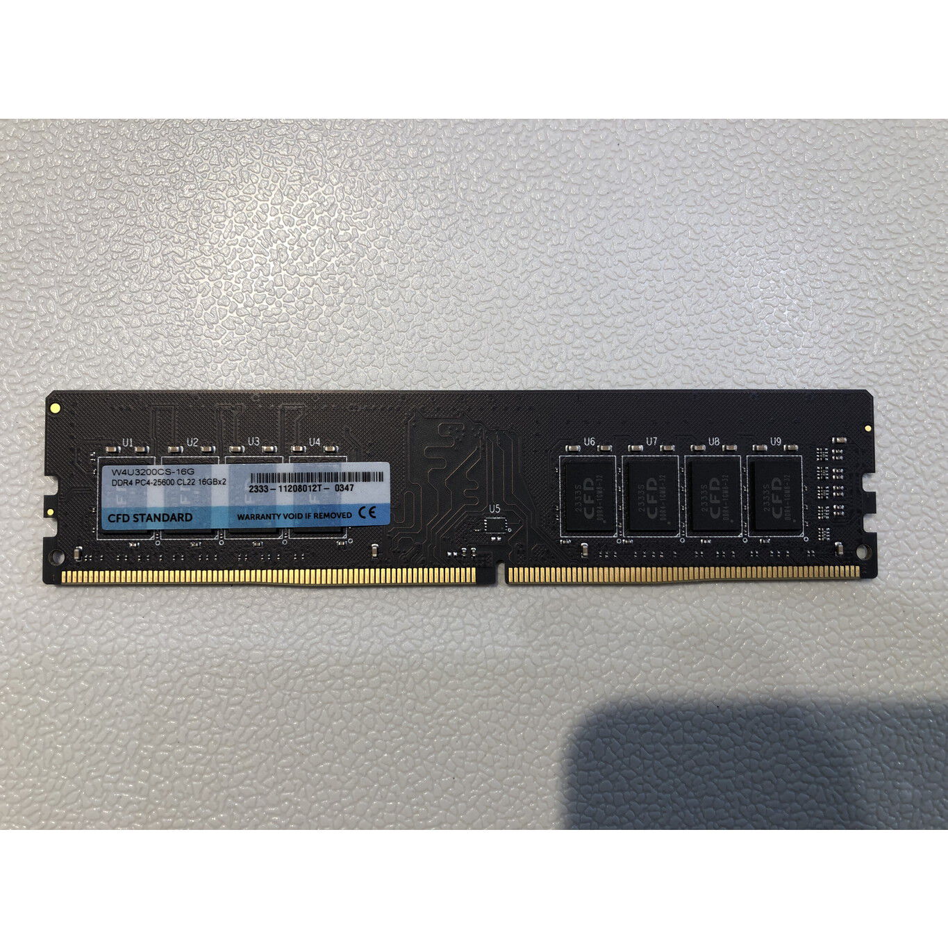 CFD CFD W4U3200CS-16G 動作品 中古 DDR4-3200 16GB2枚 32GB メモリ 