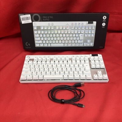 【千葉店】中古  Logicool  PRO X TKL RAPID G-PKB-TKL-RTWH (ホワイト)  3250006277 