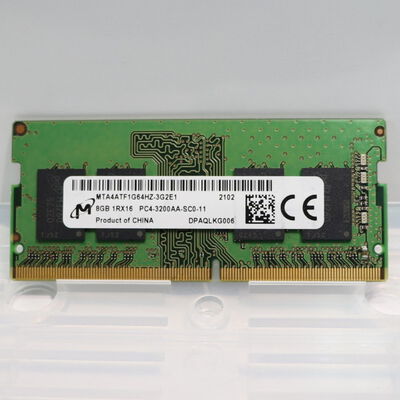 【札幌店】中古  PC4-25600 8GB ノート用(DDR4-3200) 158771 