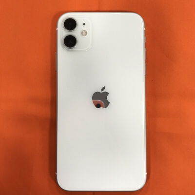 【なんば店】中古  Apple iPhone11 6.1インチ 64GB (ホワイト) 国内版SIMロックフリー MWLU2J/A 140558 