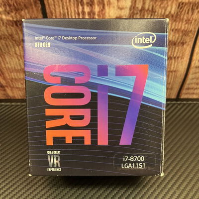 【富士青葉店】中古  INTEL Core i7 8700 (1151/3.20GHz/12M/C6/T12) 136198 