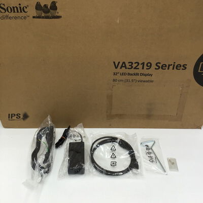 【白山FM松任店】中古  Viewsonic VA3219-4K-MHD-7(31.5"W 2H2DP IPS 4K HDR) 4950001320 