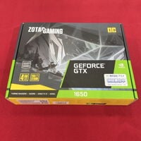 中古  ZOTAC ZT-T16520F-10L（GTX1650 OC 4GB GDDR6） 5140001626 