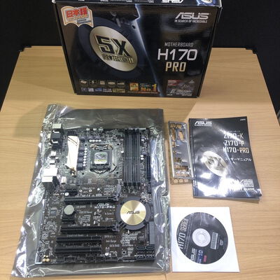 【甲府飯田店】中古  ASUS H170-PRO (H170 1151 ATX DDR4) 131018 