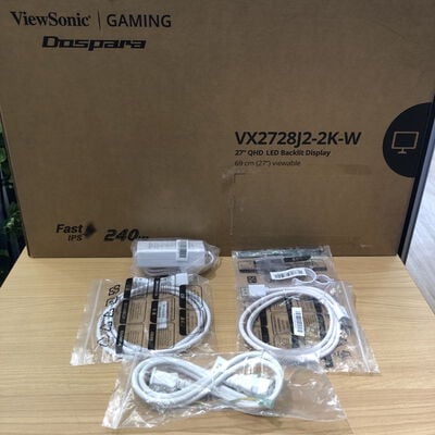 【甲府飯田店】中古  Viewsonic VX2728J2-2K-W-7 (27"W 2H1DP 240Hz WQHD) 4720002832 