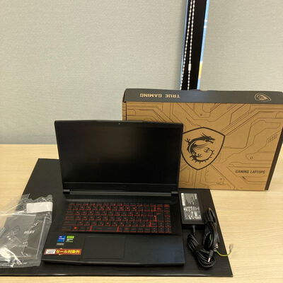 【静岡東瀬名店】中古  MSI Thin GF63 12VE(Core i7-12650H/16GB/SSD512GB/なし/RTX4050Laptop 6GB/15/1920×1080/W11H) 5140000565 