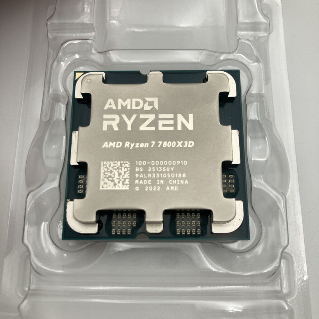 中古 AMD Ryzen 7 7800X3D (AM5/4.2/104M/C8/T16/120W) 157139