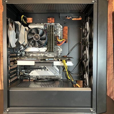 【富士青葉店】中古  自作PC OSなし (i9 11900K/64GB/SSD120GB/HDD1TB/GTX1070) 5070001366 