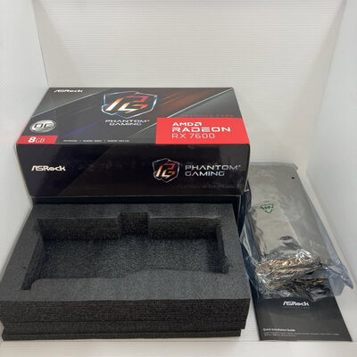 【秋葉原本店】中古  ASRock RX7600 PG 8GO RX7600 PHANTOM GAMING 8G OC(RX7600 8G) 162750 