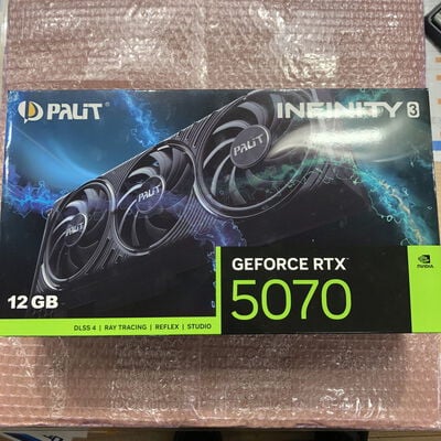 【宮崎恒久店】中古  Palit NE75070019K9-GB2050S (RTX5070 Infinity 3) 5160000705 