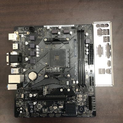 【福山ココローズ店】中古  ASRock A520M-HDV (A520 AM4 mATX DDR4) 143667 