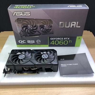 【甲府飯田店】中古  ASUS DUAL-RTX4060TI-O8G-EVO (RTX4060Ti 8G) 175545 