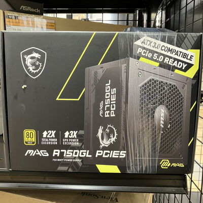 【宮崎恒久店】中古  MSI MAG A750GL PCIE5(ATX3.1 750W 80+G) 5160000441 