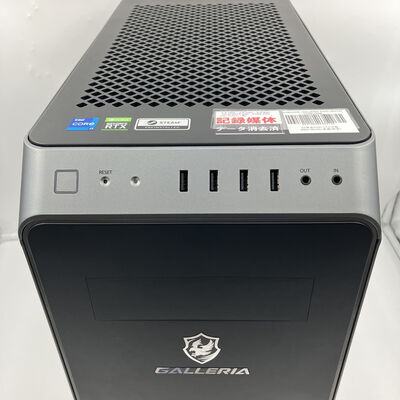 【秋葉原本店】中古  GALLERIA XA7C-R37T(i7 12700_16GB_SSD1TB_RTX3070Ti_W11H) 3410012549 