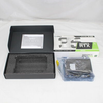 中古  Palit NE63050018JE-1070F (RTX 3050 6GB) 3480033339 