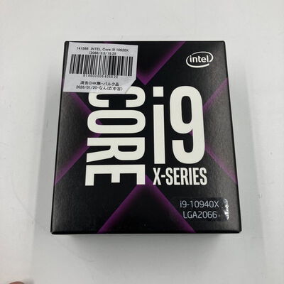 【なんば店】中古  INTEL Core i9 10920X (2066/3.5/19.25M/C12/T24) 141586 