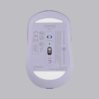 エレコム  M-MY30MBSBU (OSMOD Six USB無線/Bluetooth 静音マウス [6ボタン/Mサイズ] ブルー) 