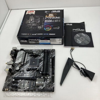 【秋葉原本店】中古  ASUS PRIME B550M-A(WI-FI) (B550 AM4 mATX DDR4) 142904 