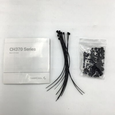 【白山FM松任店】中古  DEEPCOOL CH370 WH(mATX ｶﾞﾗｽ WH) 4950001157 
