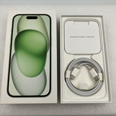 【新潟店】中古  【国内版SIMフリー】Apple iPhone15 無印 128GB グリーン MTMM3J/A 161082 