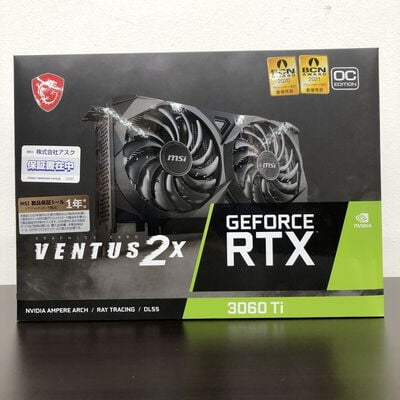 【長野稲里店】中古  MSI GeForce RTX 3060 Ti VENTUS 2X OCV1 (RTX3060Ti 8GB) 175518 