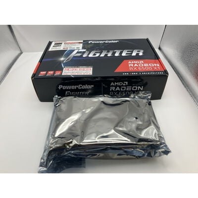 【仙台店】中古  PowerColor Fighter AMD Radeon RX 6500 XT 4GB GDDR6 (RX6500XT 4GB) 189562 