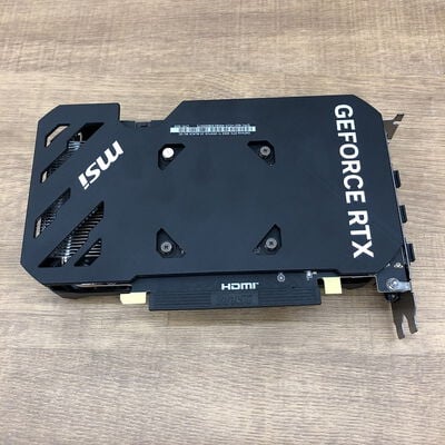 【宇都宮鶴田店】中古  MSI GeForce RTX 4060 Ti VENTUS 2X BLACK 8G OC?(RTX4060Ti 8GB) 158559 