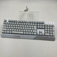 中古  MSI Vigor GK30 COMBO WHITE JP ゲーミングキーボード マウスセット 3280022982 