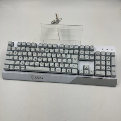 【なんば店】中古  MSI Vigor GK30 COMBO WHITE JP ゲーミングキーボード マウスセット 3280022982 