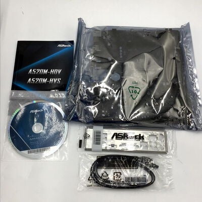 【白山FM松任店】中古  ASRock A520M-HDV (A520 AM4 mATX DDR4) 143667 