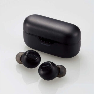 エレコム  LBT-TWS16BK (完全ワイヤレスBluetoothヘッドホン ブラック) 