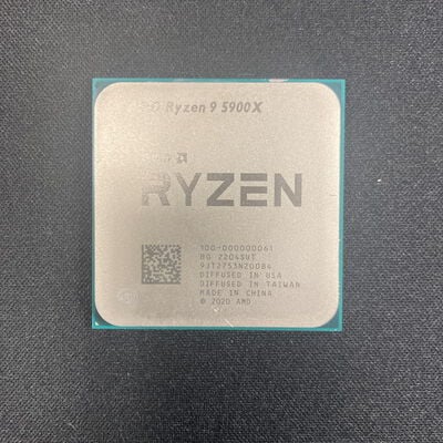 【大宮店】中古  AMD Ryzen 9 5900X (AM4/3.7/70M/C12/T24/105W) 143914 