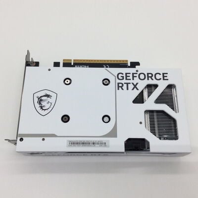 【浜松店】中古  MSI GeForce RTX 5060 8G VENTUS 2X OC WHITE（RTX5060 8GB） 3480037000 