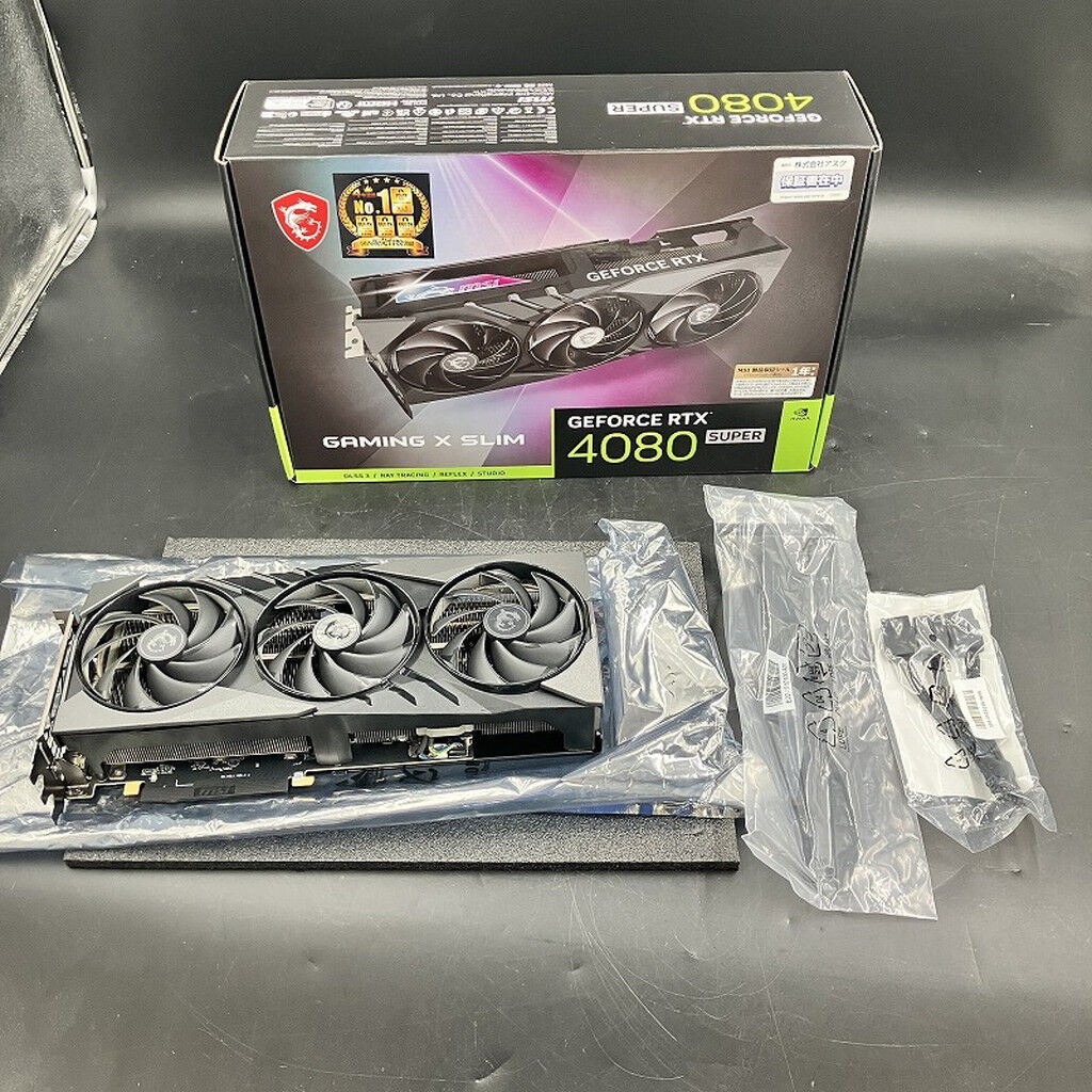 MSI RTX 4080 SUPER Gaming X Slim (中古) 中古 MSI GeForce RTX 4080
