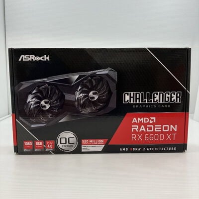【秋葉原本店】中古  ASRock Radeon RX6600XT Challenger D 8GB OC (RX6600XT 8GB) 146746 