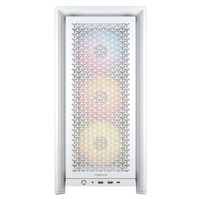 Corsair FRAME 4000D RS ARGB White CC-9011297-WW (E-ATX ガラス