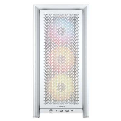 Corsair  FRAME 4000D RS ARGB White CC-9011297-WW (E-ATX ガラス ホワイト)
