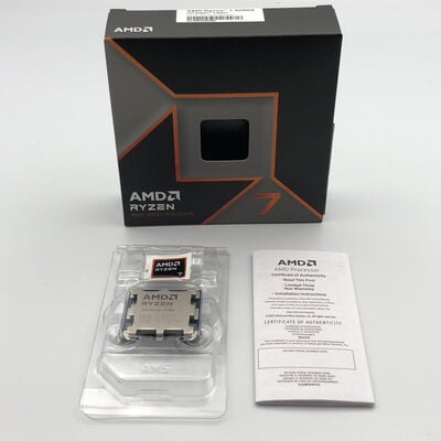 【甲府飯田店】中古  AMD Ryzen 7 9700X (AM5/3.8GHz/40M/C8/T16/65W) 169022 