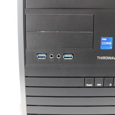 【通販センター】中古  THIRDWAVE Monarch EA(Intel Core i7 12700/16GB DDR4 (PC4)/SSD500GB/DVDマルチ/オンボード/W11H64 MAR) 194803 