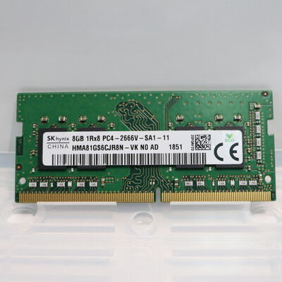 【札幌店】中古  PC4-21300 8GB ノート用(DDR4-2666) 150695 
