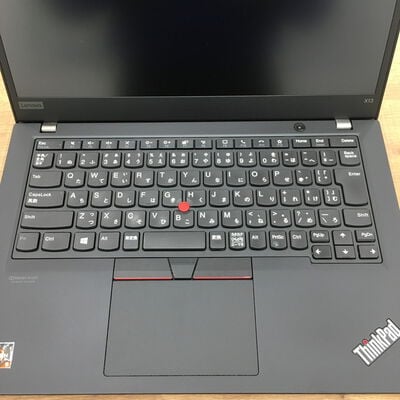 【佐賀南部バイパス店】中古  LENOVO ThinkPad X13 (AMD Ryzen 5 Pro 4650U 2.10GHz/32GB/SSD256GB/-/オンボード/13.3/1920x1080/Wi-Fi/WEBCAM/W11P/Microsoft Office Home and Business 2024) 184183 