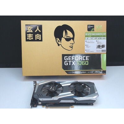 【前橋ｲﾝﾀｰｱｶﾏﾙ店】中古  玄人志向 GTX1060 OC 6GB 4540001605 