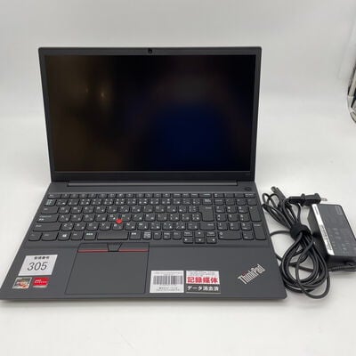 【大分店】中古  Lenovo ThinkPad E15 Gen 2 (AMD Ryzen5 4500U 2.3GHz/16GB/SSD256GB/-/オンボード/15.6/1920x1080/Wi-Fi/WEBCAM/W11P64) 173998 