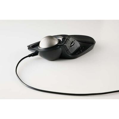 エレコム  M-HT1MRBK (HUGE PLUS ワイヤレストラックボール 10ボタン/ベアリング) 